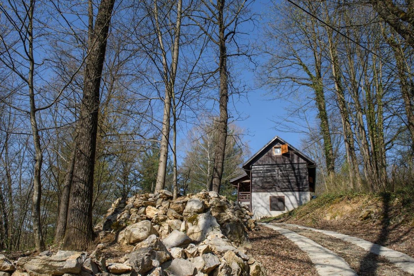 Wooden House Near The River Kupa Kamanje Exterior foto